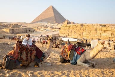 Camel Ride in Giza Pyramids-1